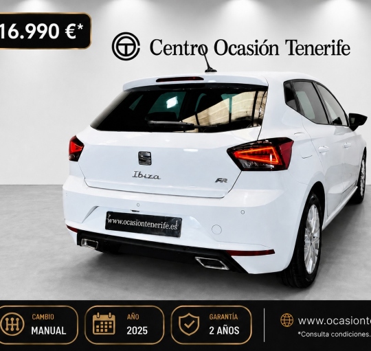 SEAT IBIZA FR E.L.40 ANIVERSARIO TSI 115 cv,