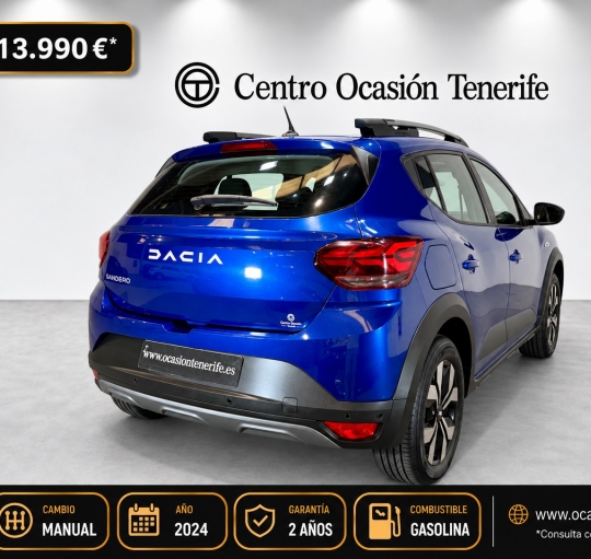 DACIA SANDERO STEPWAY EXTREME GO TCE 90cv